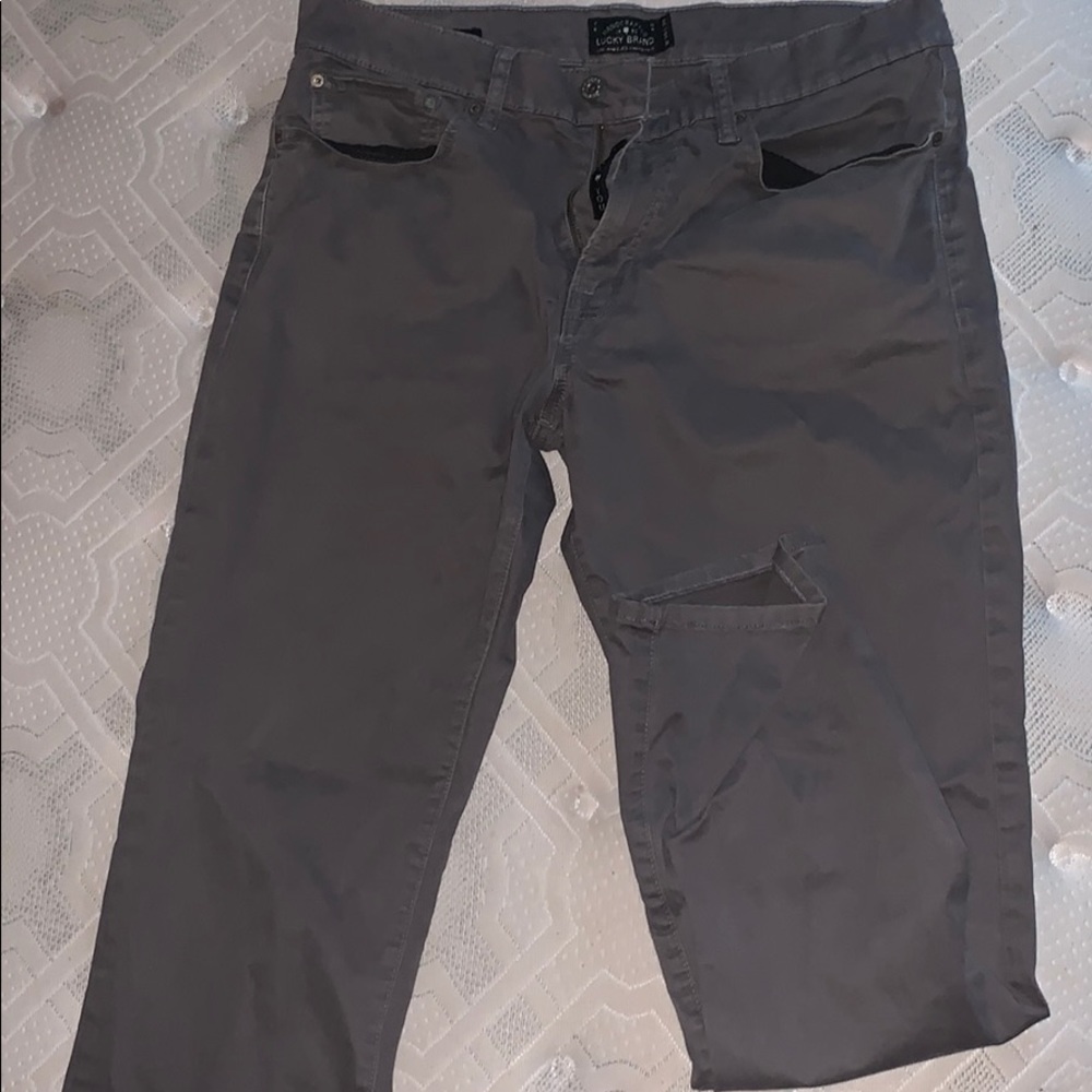 Lucky brand khaki/jean